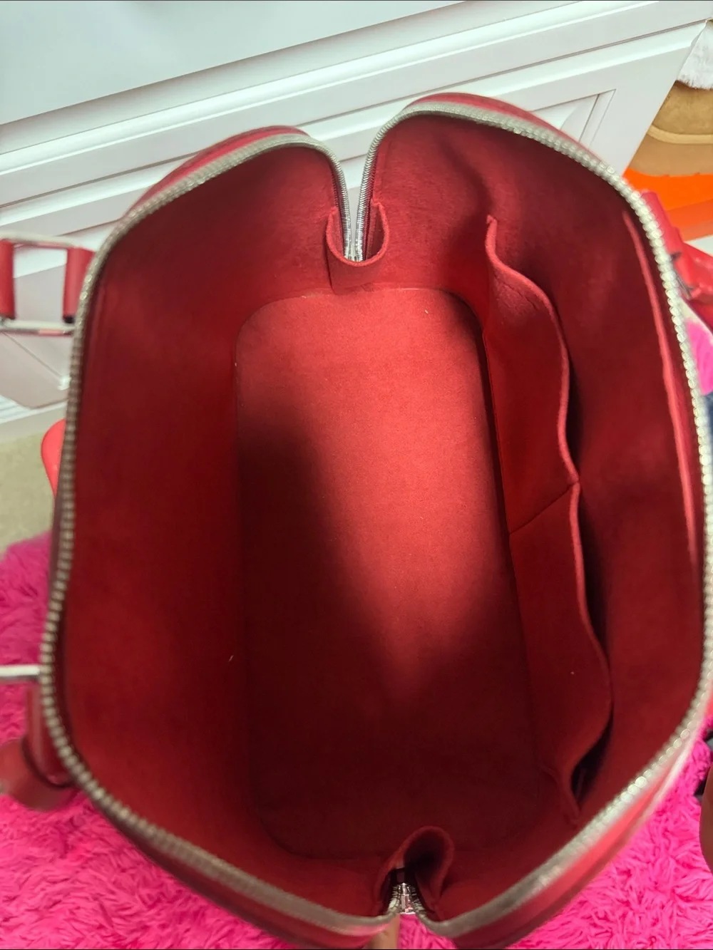 Louis Vuitton Alma Handbag Epi Leather PM